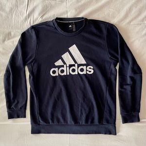 Adidas Essentials Big Logo Crewneck Sweatshirt